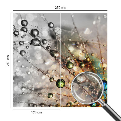 Papel mural con patrón decorativo Yo rocío joyas