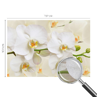 Mural de pared con estampado hermoso con motivo de riqueza floral
