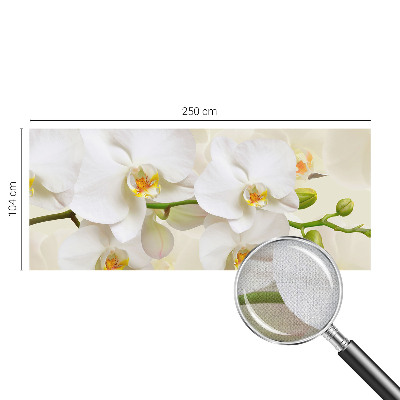 Mural de pared con estampado hermoso con motivo de riqueza floral