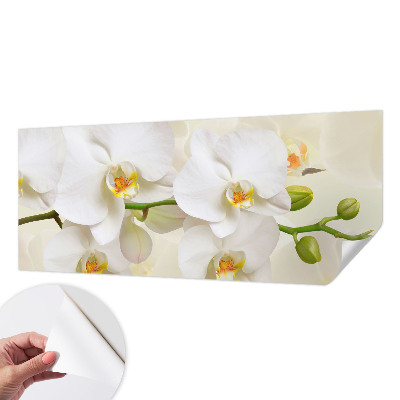 Mural de pared con estampado hermoso con motivo de riqueza floral