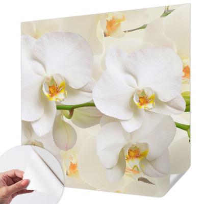 Mural de pared con estampado hermoso con motivo de riqueza floral