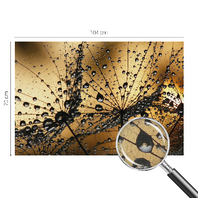 Papel mural texturado decorativo Gotas delicadas