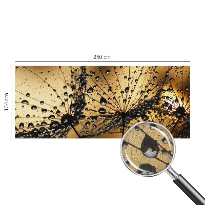 Papel mural texturado decorativo Gotas delicadas