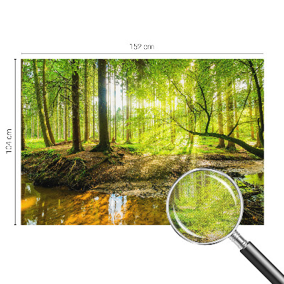 Fotomural decorativo para cabecero de cama Paisaje verde