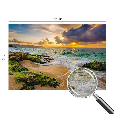 Papel mural con patrón decorativo Armonía marítima