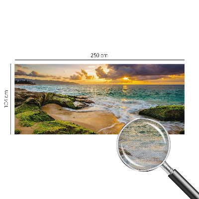 Papel mural con patrón decorativo Armonía marítima