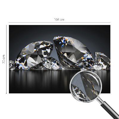 Papel mural texturado decorativo Belleza cristalina