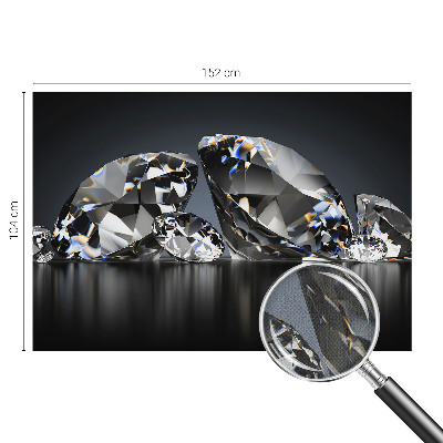 Papel mural texturado decorativo Belleza cristalina