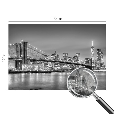 Papel mural texturado decorativo El puente de la metrópolis