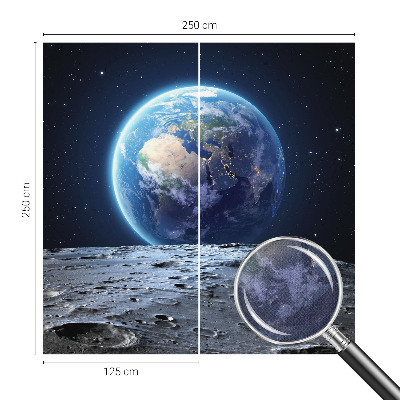 Papel mural con patrón decorativo Panorama cósmico