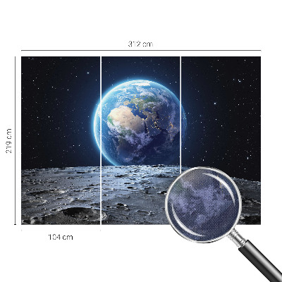 Papel mural con patrón decorativo Panorama cósmico