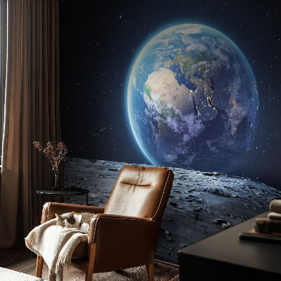 Papel mural con patrón decorativo Panorama cósmico