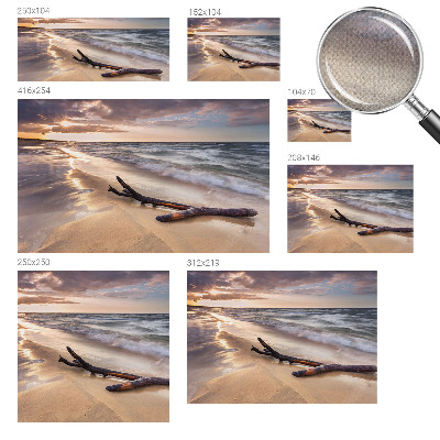 Papel mural texturado decorativo Playa Oeste