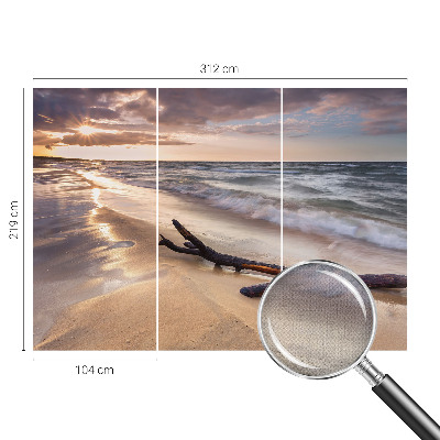 Papel mural texturado decorativo Playa Oeste