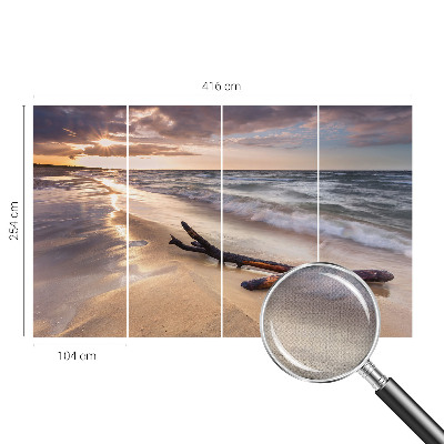 Papel mural texturado decorativo Playa Oeste