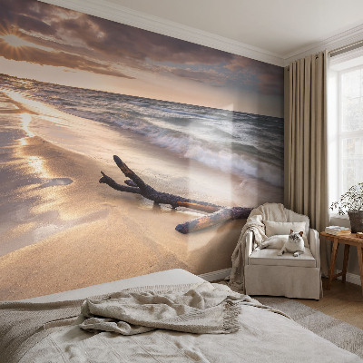 Papel mural texturado decorativo Playa Oeste