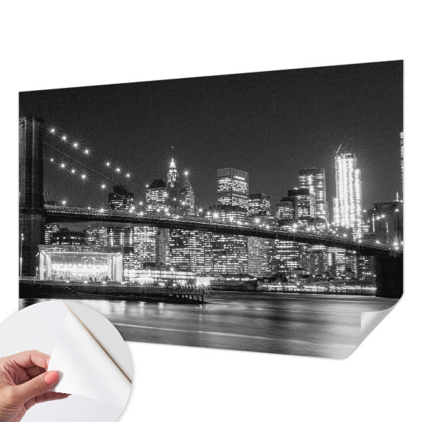 Mural de pared con estampado hermoso Panorama nocturno