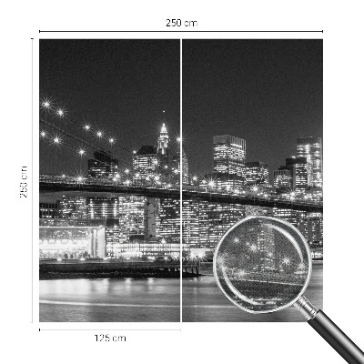 Mural de pared con estampado hermoso Panorama nocturno