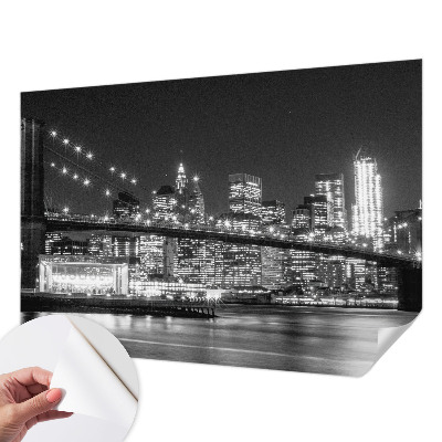 Mural de pared con estampado hermoso Panorama nocturno