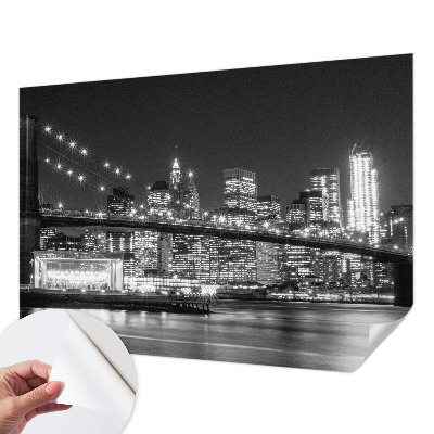 Mural de pared con estampado hermoso Panorama nocturno