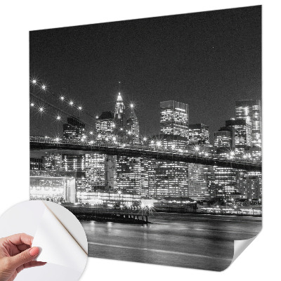 Mural de pared con estampado hermoso Panorama nocturno