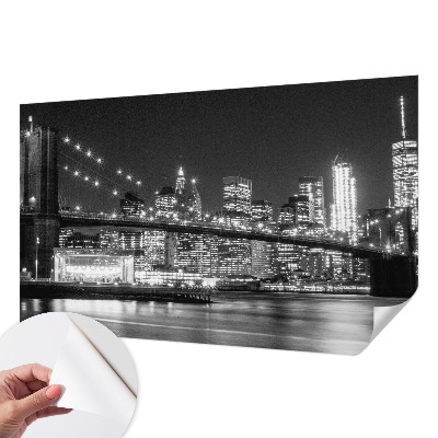 Mural de pared con estampado hermoso Panorama nocturno