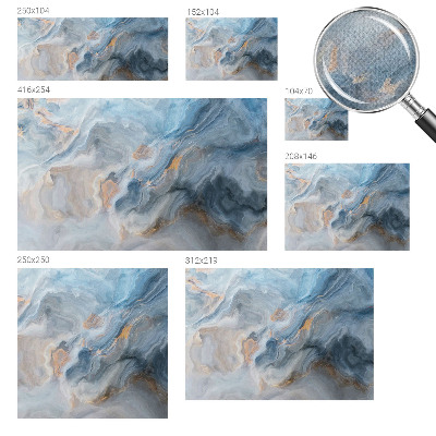 Mural de pared con estampado hermoso Abstracciones coloridas