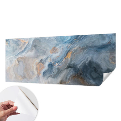 Mural de pared con estampado hermoso con abstracciones coloridas