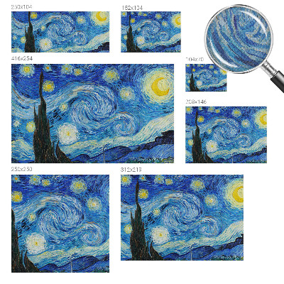 Mural de pared con estampado hermoso con motivo de cielo nocturno
