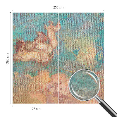 Papel mural texturado decorativo Pegaso celestial