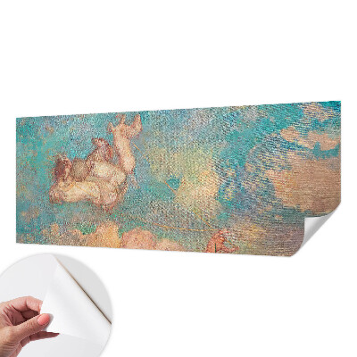 Papel mural texturado decorativo con diseño Pegaso celestial