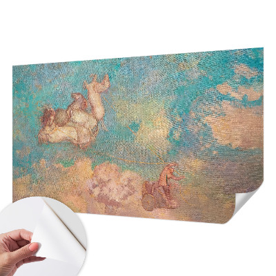 Papel mural texturado decorativo con diseño Pegaso celestial