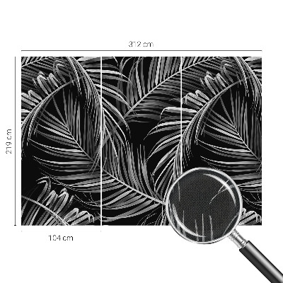 Mural de pared con estampado hermoso Patrón exótico