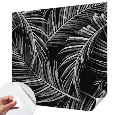 Mural de pared con estampado hermoso con un patrón exótico