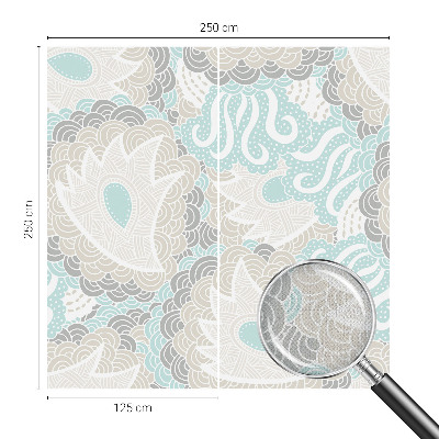 Mural de pared con estampado hermoso Patrones abstractos