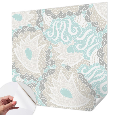 Mural de pared con estampado hermoso Patrones abstractos