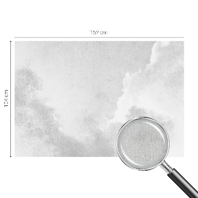 Papel mural texturado decorativo Nubes sutiles