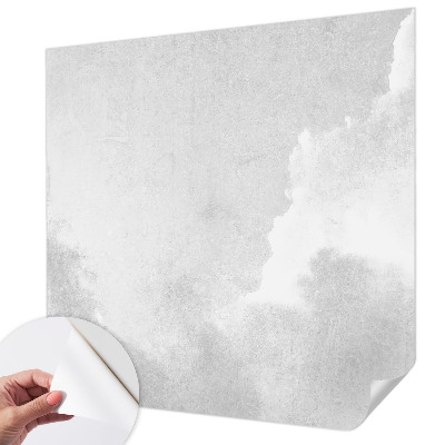 Papel mural texturado decorativo con diseño de nubes sutiles