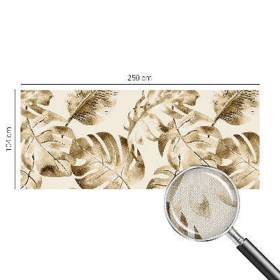 Fotomural decorativo para cabecero de cama con diseño de flora exótica