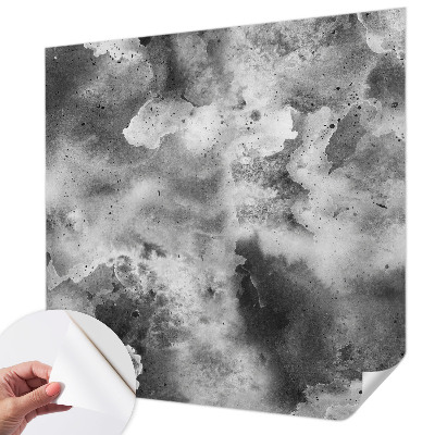 Mural de pared con estampado hermoso Nubes grises