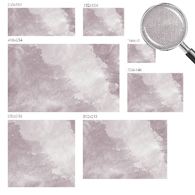 Fotomural decorativo para cabecero de cama abstracción púrpura