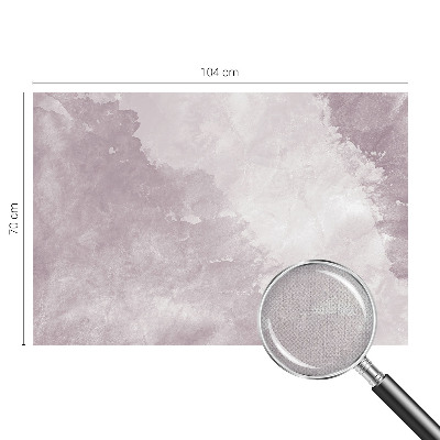 Fotomural decorativo para cabecero de cama con diseño de abstracción púrpura