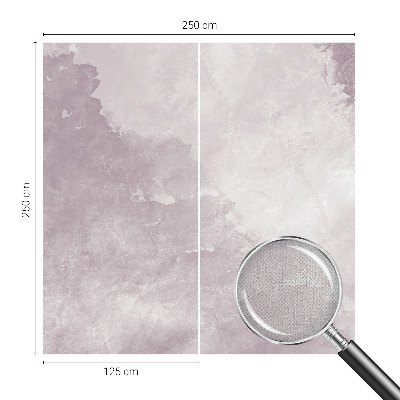 Fotomural decorativo para cabecero de cama abstracción púrpura