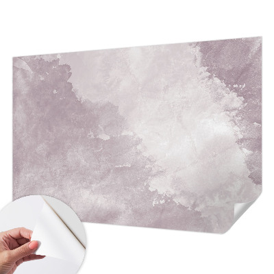 Fotomural decorativo para cabecero de cama abstracción púrpura