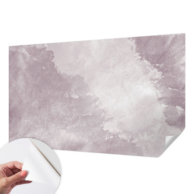 Fotomural decorativo para cabecero de cama con diseño de abstracción púrpura