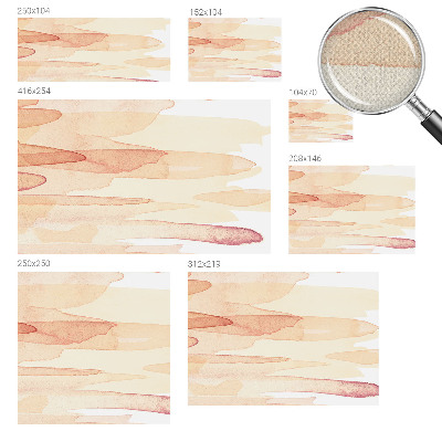 Papel mural texturado decorativo pinceladas de pastel