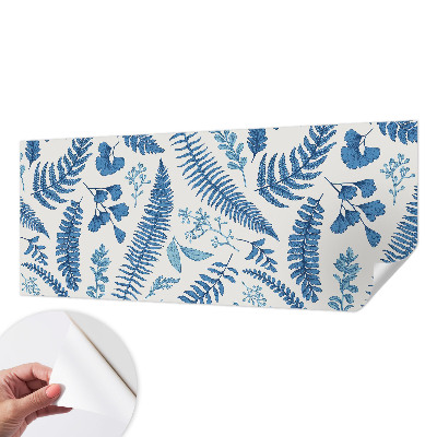 Fotomural decorativo para cabecero de cama con patrones botánicos