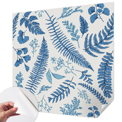 Fotomural decorativo para cabecero de cama con patrones botánicos
