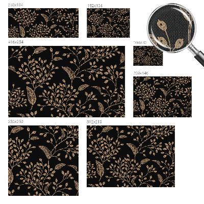 Mural de pared con estampado hermoso Elegancia botánica