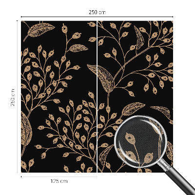 Mural de pared con estampado hermoso Elegancia botánica